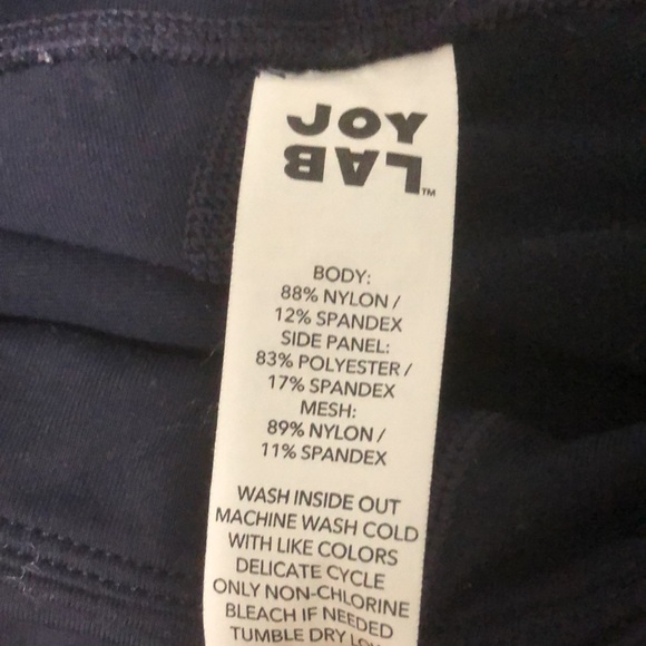Joy Lab Leggings Pants Black SZ XS EUC - Picture 6 of 9